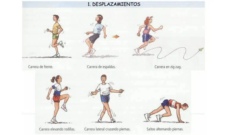 tipos de desplazamiento en fisica