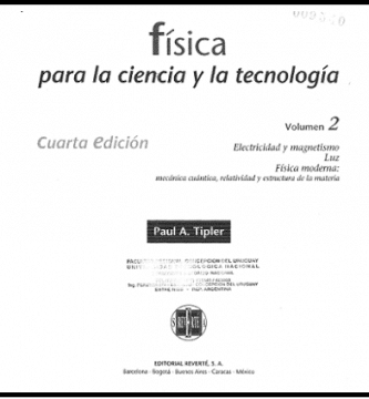 Física para la Ciencia y la Tecnología Tipler 4a Ed Vol 2