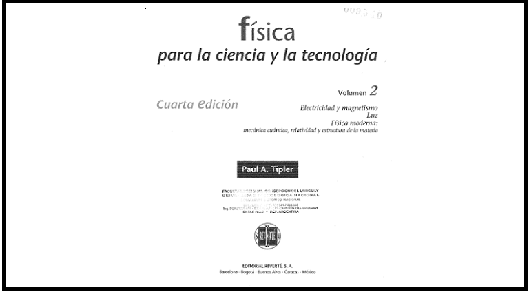 Física para la Ciencia y la Tecnología Tipler 4a Ed Vol 2