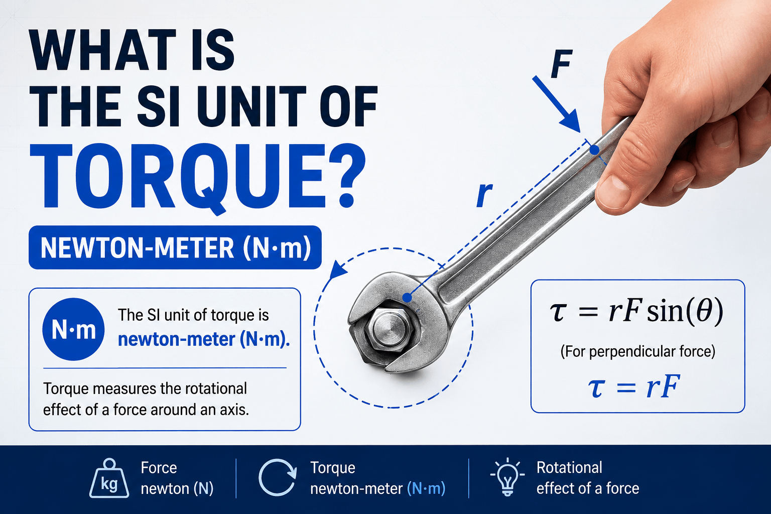 What Is the SI Unit for Torque